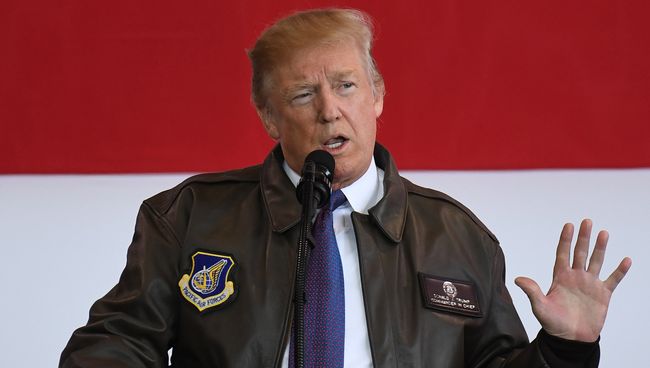 Президент США Дональд Трамп. Архивное фото