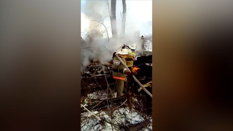 Самолет Ан-2 разбился в Приамурье. Съемка с места крушения Самолет Ан-2 разбился в Приамурье. Съемка с места крушения