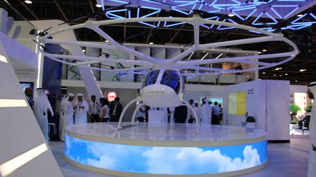 Аэротакси на выставке GITEX-2017 в Дубае Аэротакси на выставке GITEX-2017 в Дубае