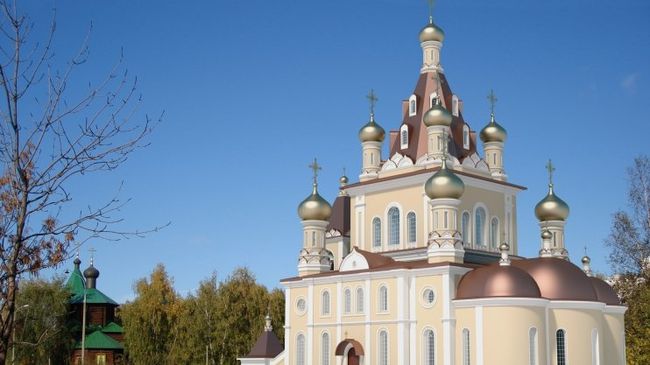 Макет храма Сретения Господня в столичном районе Жулебино Макет храма Сретения Господня в столичном районе Жулебино