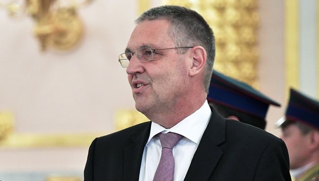 Глава представительства Европейского Союза Маркус Флориан Эдерер. Архив Глава представительства Европейского Союза Маркус Флориан Эдерер. Архив