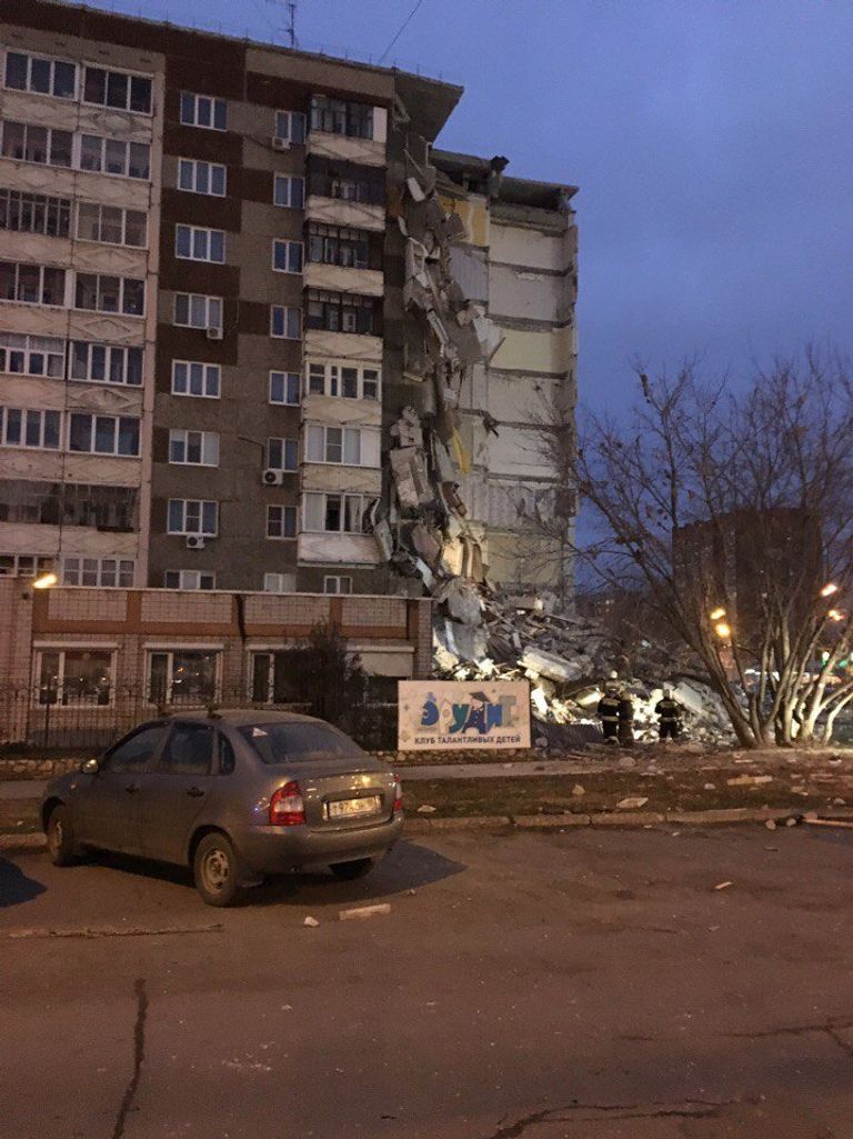 Обрушение части жилого дома в Ижевске. 9 ноября 2017 Обрушение части жилого дома в Ижевске. 9 ноября 2017