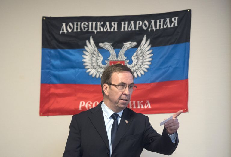 Официальный представитель ДНР во Франции Юбер Файяр Официальный представитель ДНР во Франции Юбер Файяр