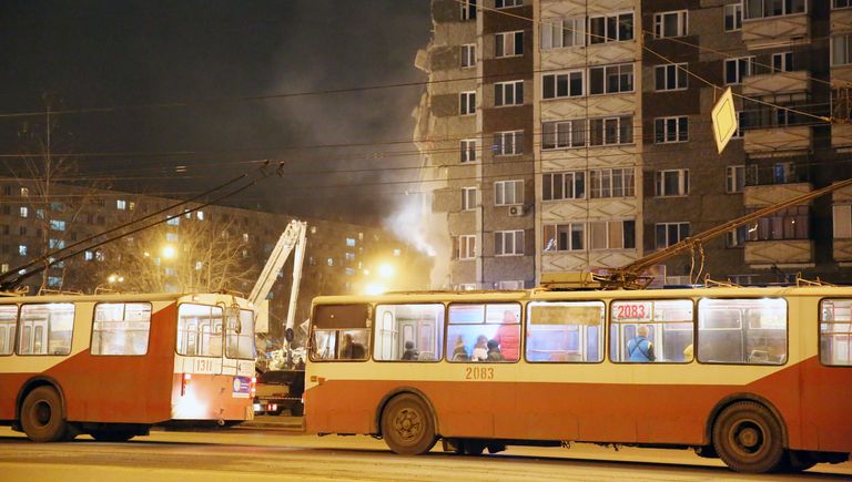 Обрушение жилого дома в Ижевске. 9 ноября 2017