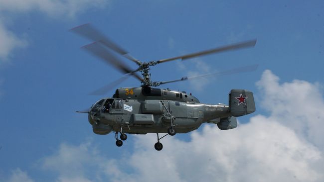 Вертолет Ка-29. Архивное фото Вертолет Ка-29. Архивное фото