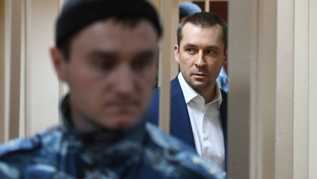Дмитрий Захарченко во время судебного заседания. Архивное фото Дмитрий Захарченко во время судебного заседания. Архивное фото
