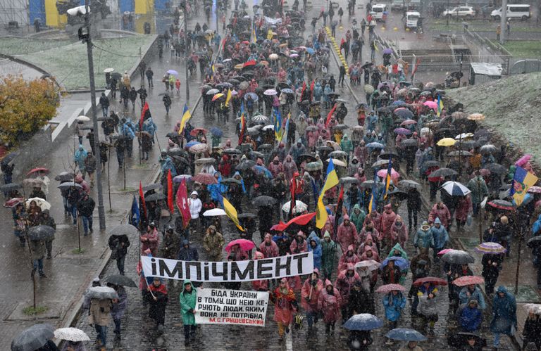 Участники марша сторонников экс-президента Грузии, экс-губернатора Одесской области Михаила Саакашвили в центре Киева. 12 ноября 2017 Участники марша сторонников экс-президента Грузии, экс-губернатора Одесской области Михаила Саакашвили в центре Киева. 12 ноября 2017