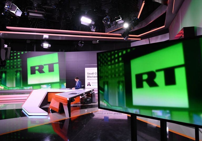 Студия телеканала RT Студия телеканала RT