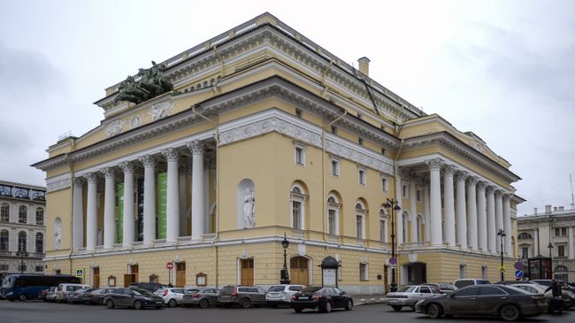 Здание Российского государственного академического театра драмы им. А. С. Пушкина - Александринского театра Здание Российского государственного академического театра драмы им. А. С. Пушкина - Александринского театра
