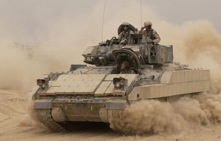 Боевая машина пехоты (БМП) США M2A2 Bradley