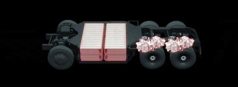 Батарейные блоки Tesla Semi Батарейные блоки Tesla Semi