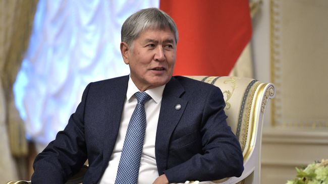 Президент Киргизии Алмазбек Атамбаев. Архивное фото