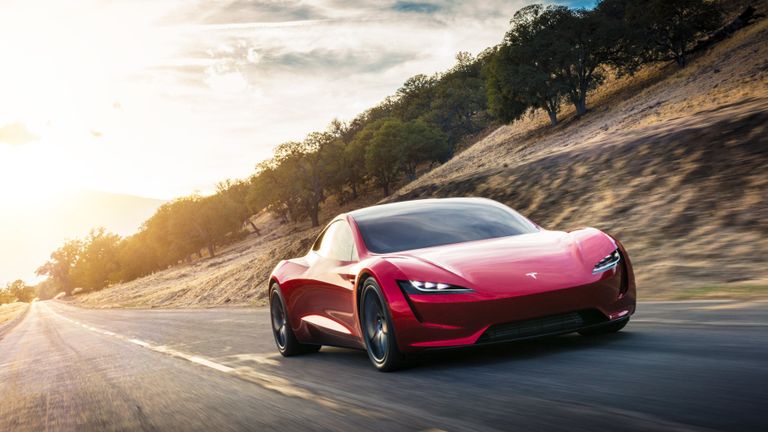 Автомобиль Tesla Roadster 2 Автомобиль Tesla Roadster 2