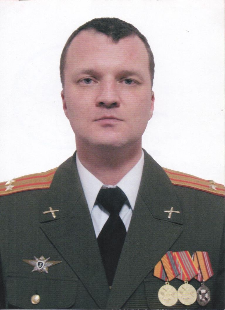 Погибший в Сирии военный советник Алексей Бучельников Погибший в Сирии военный советник Алексей Бучельников