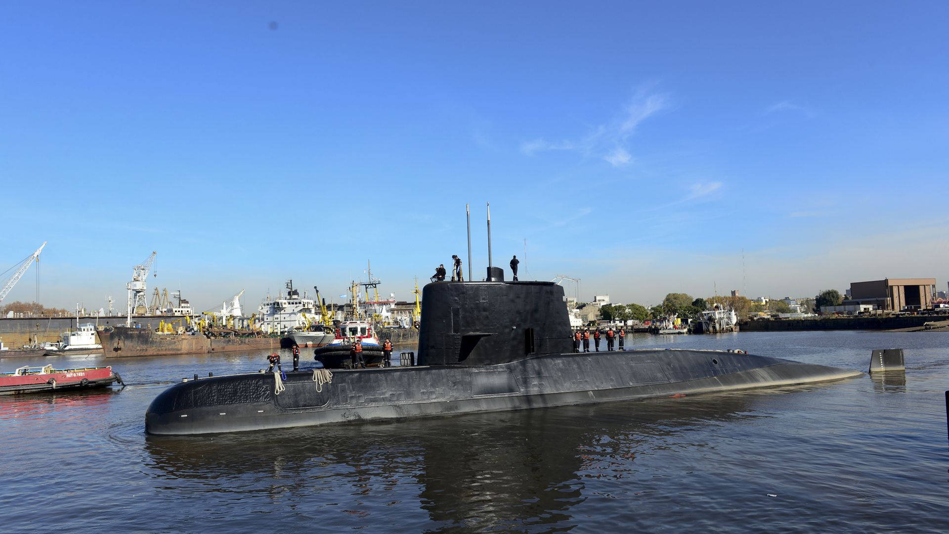 Подводная лодка Сан-Хуан ВМС Аргентины Подводная лодка Сан-Хуан ВМС Аргентины - РИА Новости, 1920, 09.07.2026