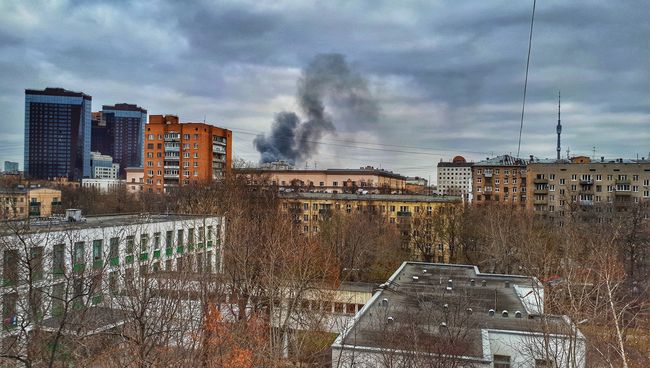 Пожар на складе на улице Милашенкова, д. 4Б. 18 ноября 2017 Пожар на складе на улице Милашенкова, д. 4Б. 18 ноября 2017