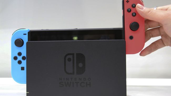 Nintendo Switch. Архивное фото Nintendo Switch. Архивное фото