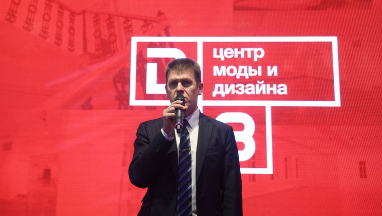 Заместитель министра культуры Владимир Аристархов на церемонии открытия центра моды и дизайна D3 в Москве Заместитель министра культуры Владимир Аристархов на церемонии открытия центра моды и дизайна D3 в Москве