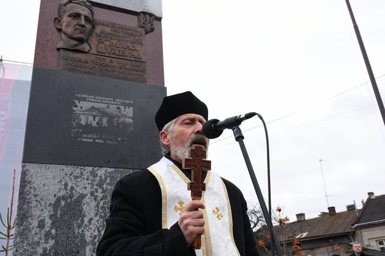 Открытие памятного знак лидеру Украинской повстанческой армии* Роману Шухевичу открыли во Львове. 21 ноября 2017 Открытие памятного знак лидеру Украинской повстанческой армии* Роману Шухевичу открыли во Львове. 21 ноября 2017