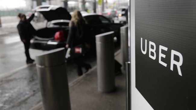 Автомобиль службы Uber. Архивное фото Автомобиль службы Uber. Архивное фото