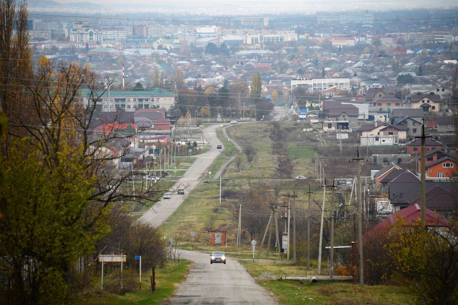 Вид на город Майкоп Вид на город Майкоп