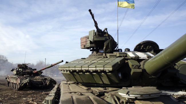 Танки украинской армии. Архивное фото