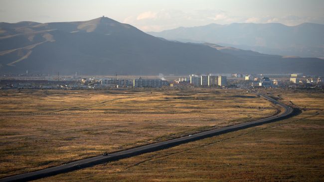 Вид на город Кызыл в Республике Тыва Вид на город Кызыл в Республике Тыва