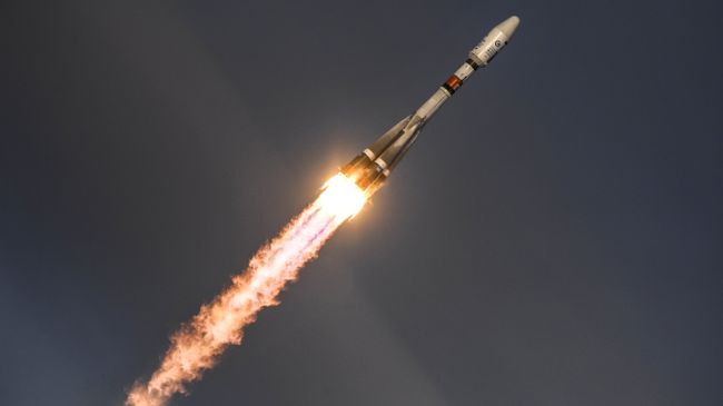 Старт ракеты-носителя Союз-2.1б. Архивное фото Старт ракеты-носителя Союз-2.1б. Архивное фото