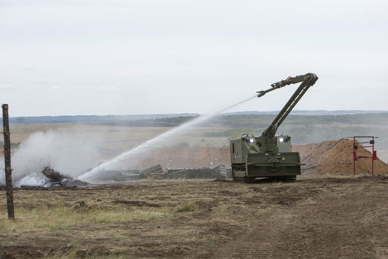 Комплекс пожаротушения Уран-14 Комплекс пожаротушения Уран-14