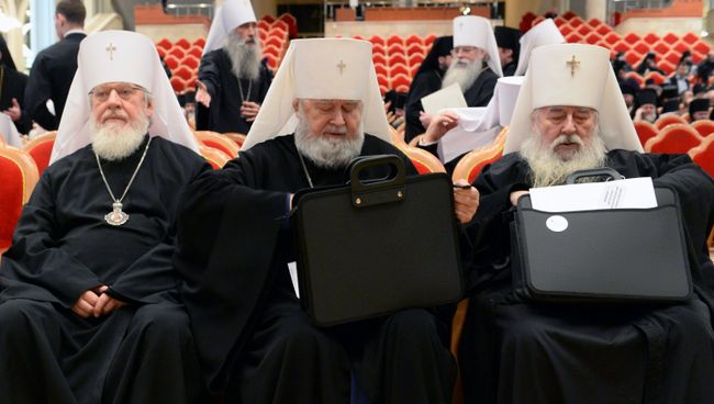 Открытие Архиерейского собора РПЦ Открытие Архиерейского собора РПЦ