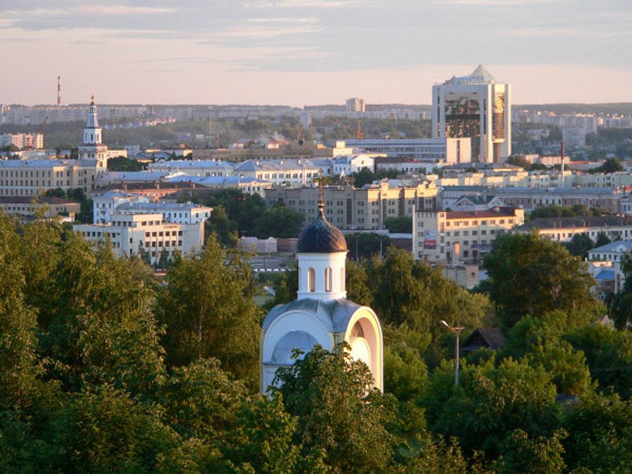 Вид города Чебоксары Вид города Чебоксары