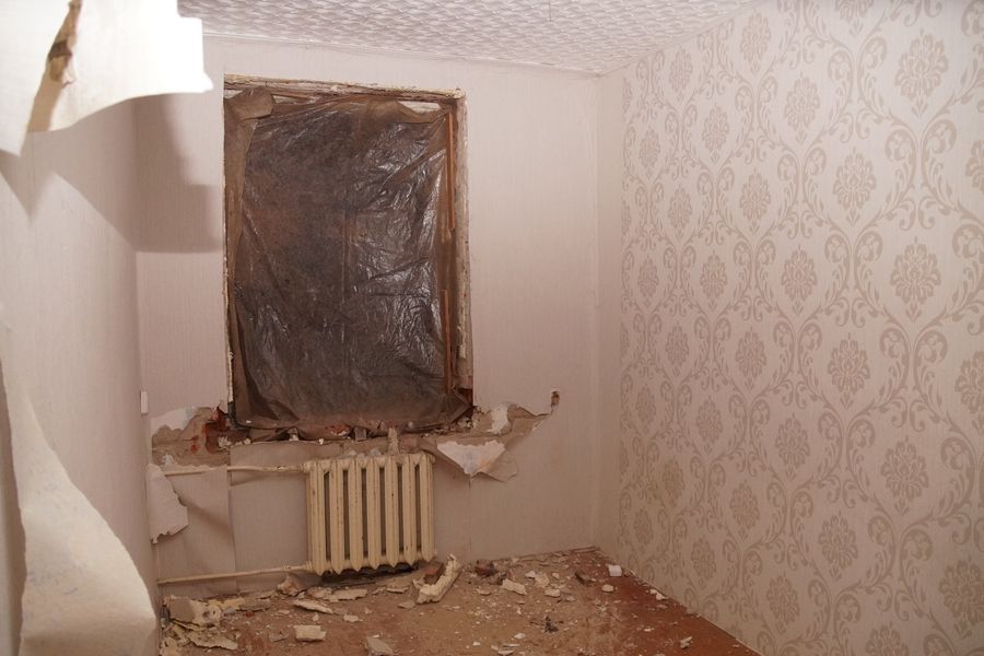 Расселенный старый дом в Чебоксарах Расселенный старый дом в Чебоксарах