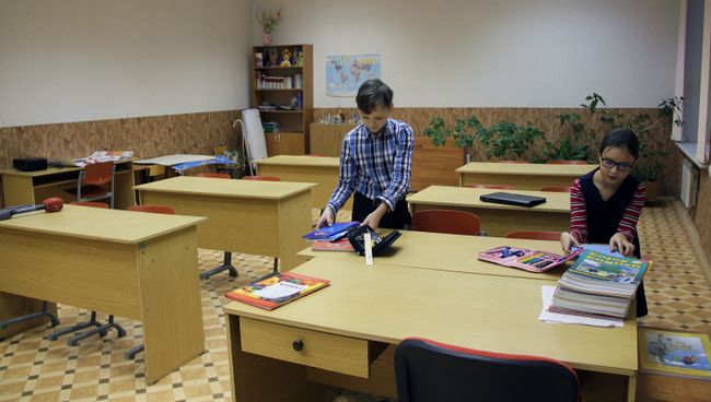 Ученики средней школы поселка Туманный Мурманской области Ученики средней школы поселка Туманный Мурманской области