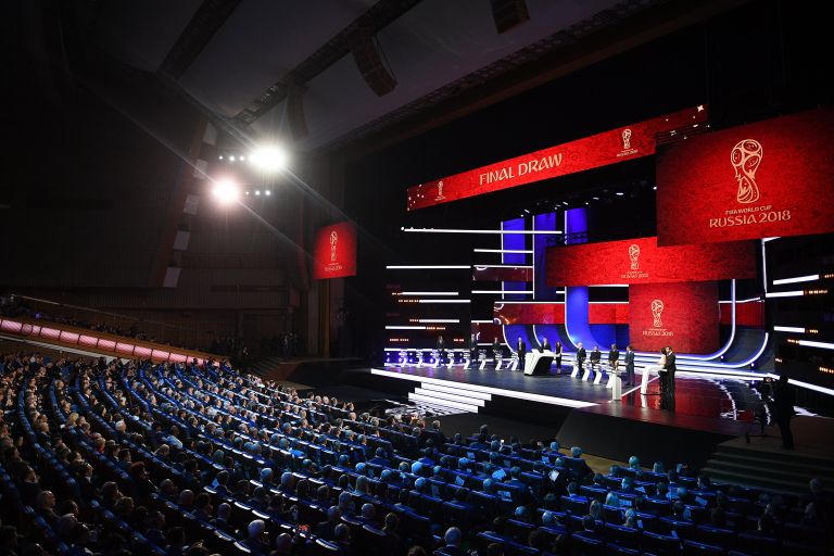 Церемония официальной жеребьевки чемпионата мира по футболу 2018 Церемония официальной жеребьевки чемпионата мира по футболу 2018