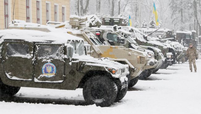 Образцы военной техники ВС Украины на выставке по случаю двадцать шестой годовщины Вооруженных Сил Украины. Архивное фото