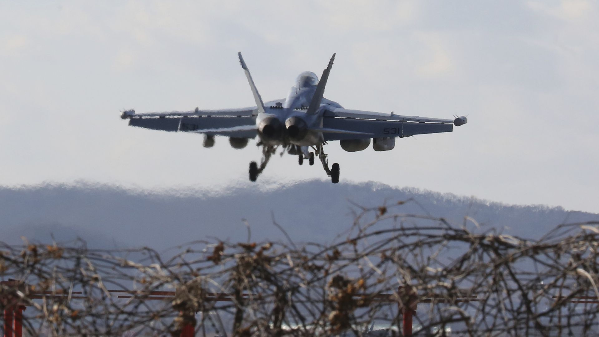Американский самолет EA-18G Growler Американский самолет EA-18G Growler - РИА Новости, 1920, 16.10.2024