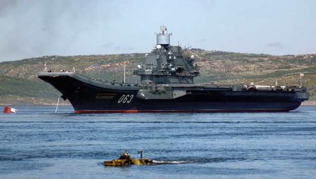 Авианесущий крейсер Адмирал флота Советского Союза Николай Кузнецов. Архив