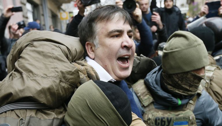 Задержание Михаила Саакашвили сотрудниками СБУ в Киеве, Украина. 5 декабря 2017 Задержание Михаила Саакашвили сотрудниками СБУ в Киеве, Украина. 5 декабря 2017