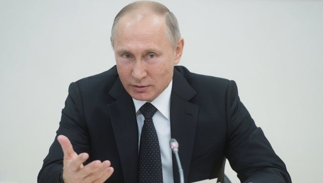 Президент РФ Владимир Путин. 5 декабря 2017 Президент РФ Владимир Путин. 5 декабря 2017