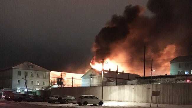 Пожар в колонии Белый лебедь в Соликамске. 5 декабря 2017 Пожар в колонии Белый лебедь в Соликамске. 5 декабря 2017