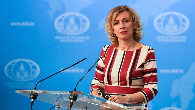 Официальный представитель министерства иностранных дел России Мария Захарова. Архивное фото Официальный представитель министерства иностранных дел России Мария Захарова. Архивное фото