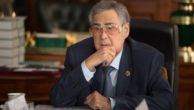 Губернатор Кемеровской области Аман Тулеев