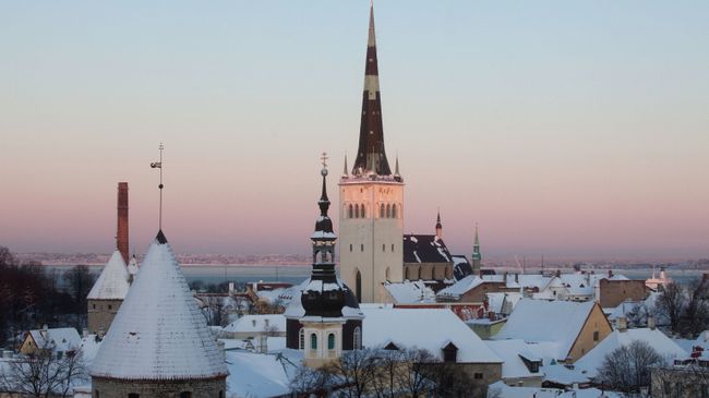 Старый город в Таллине Старый город в Таллине