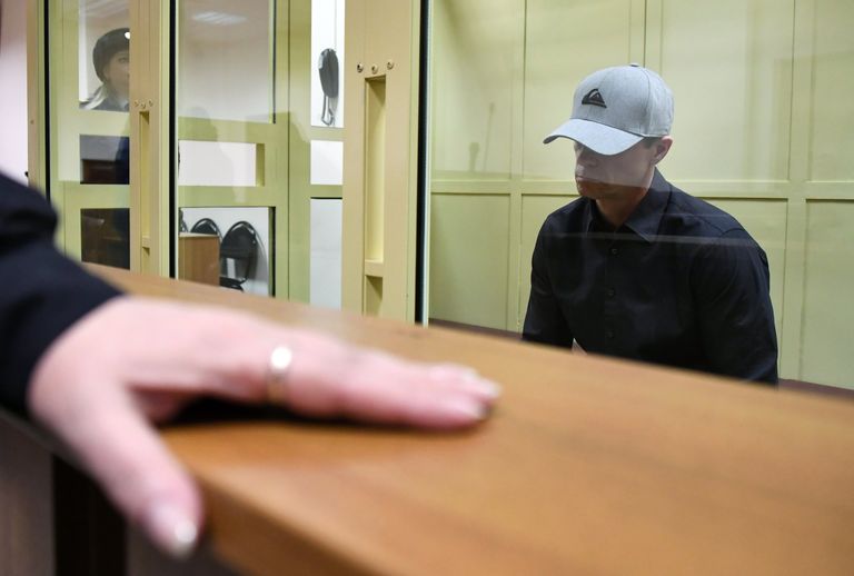 Игорь Сосновский во время оглашения приговора в Московском областном суде. 12 декабря 2017 Игорь Сосновский во время оглашения приговора в Московском областном суде. 12 декабря 2017