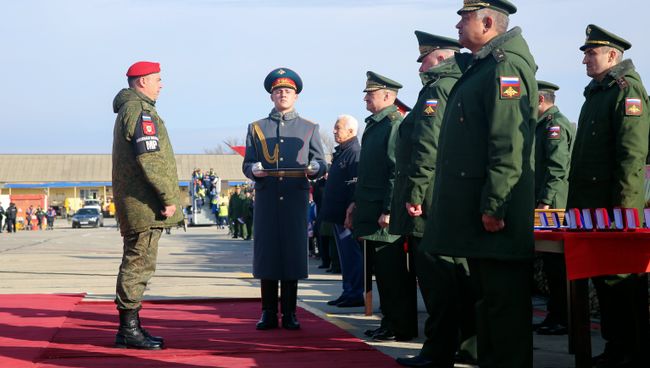 Батальон военной полиции, прибывший из Сирии в Махачкалу. 12 декабря 2017 Батальон военной полиции, прибывший из Сирии в Махачкалу. 12 декабря 2017