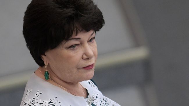 Председатель комитета Государственной Думы РФ по вопросам семьи, женщин и детей Тамара Плетнева