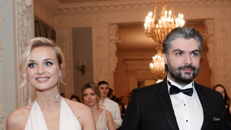 Певица Полина Гагарина и Дмитрий Исхаков Певица Полина Гагарина и Дмитрий Исхаков