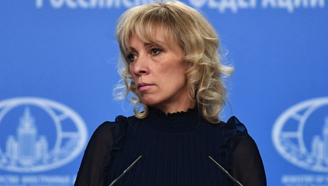 Официальный представитель министерства иностранных дел России Мария Захарова во время брифинга в Москве. 13 декабря 2017 Официальный представитель министерства иностранных дел России Мария Захарова во время брифинга в Москве. 13 декабря 2017