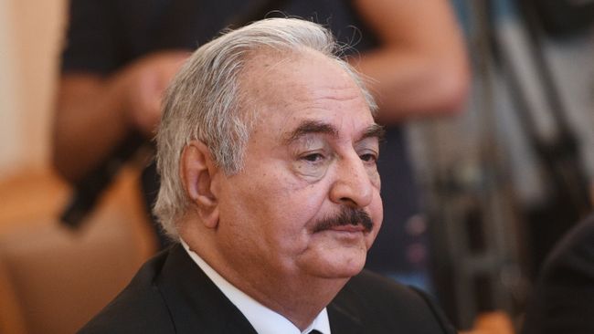 Командующий Ливийской национальной армией Халифа Хафтар. Архивное фото Командующий Ливийской национальной армией Халифа Хафтар. Архивное фото