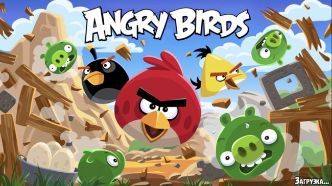 Скриншот игры Angry Birds Скриншот игры Angry Birds